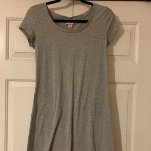 Gray T Shirt Dress